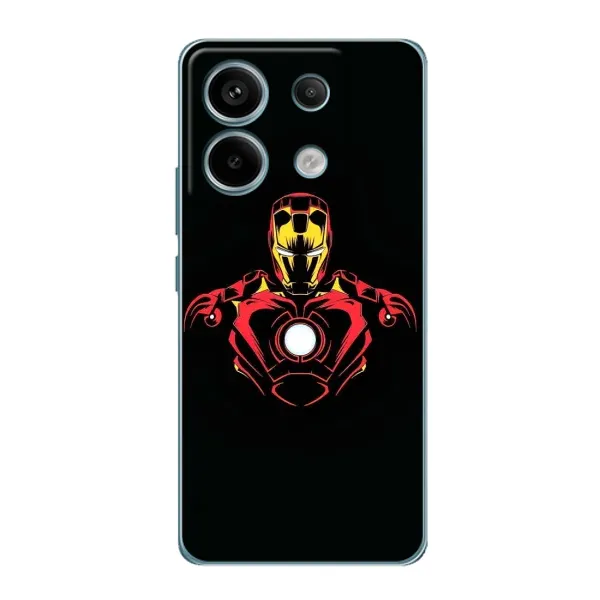 Чехол с принтом «Человек железный» для Xiaomi Redmi Note 13 Pro