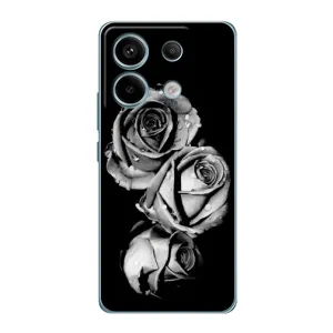 Чехол с принтом «Черная роза» для Xiaomi Redmi Note 13 Pro
