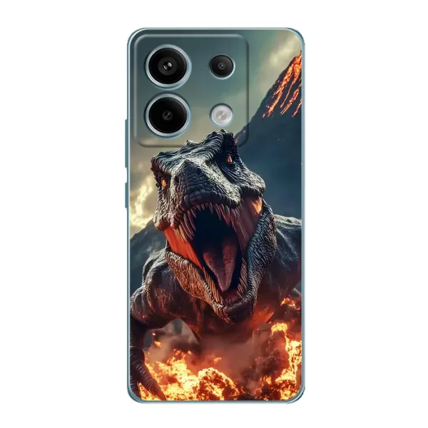 Чехол с принтом «Огненный динозавр» для Xiaomi Redmi Note 13 Pro Чехол с принтом «Огненный динозавр» для Xiaomi Redmi Note 13 Pro