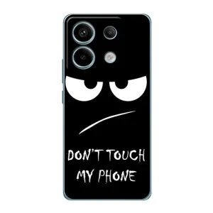 Чехол с принтом «Dont Touch» для Xiaomi Redmi Note 13 Pro