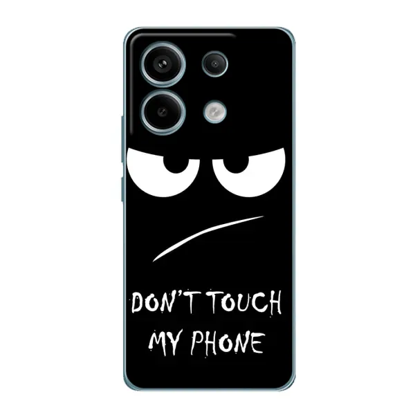 Чехол с принтом «Dont Touch» для Xiaomi Redmi Note 13 Pro