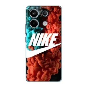 Чехол для Xiaomi Redmi Note 13 Pro (4G) - с принтом Найк (AlphaPrint) (Дымчатый найк)