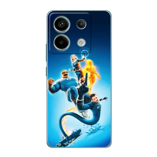 Чехол с принтом «Герои Фантастическая Четверка» для Xiaomi Redmi Note 13 Pro Чехол с принтом «Герои Фантастическая Четверка» для Xiaomi Redmi Note 13 Pro