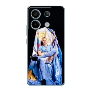 Чохли з футболістом Ерлінг Холанд для Xiaomi Redmi Note 13 Pro (AlphaPrint) (футболіст Холанн)