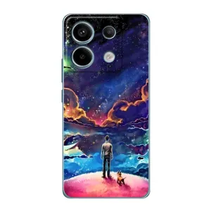 Чехол с принтом «Галактический вид» для Xiaomi Redmi Note 13 Pro