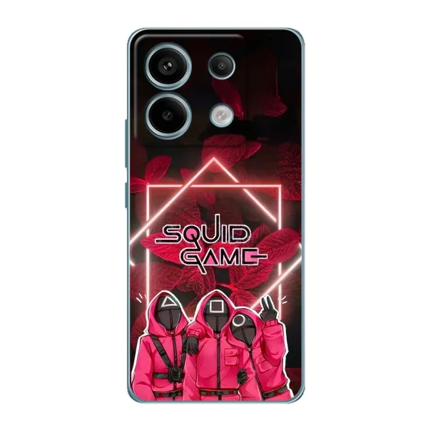Чехол с принтом «Охранники Игра кальмара» для Xiaomi Redmi Note 13 Pro