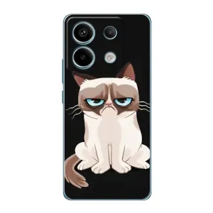 Чехол с принтом «Грустный кот» для Xiaomi Redmi Note 13 Pro