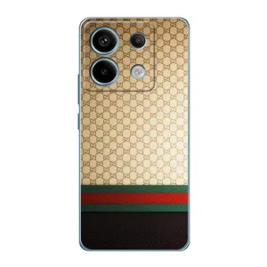 Чехлы ГУЧЧИ для Редми Нот 13 Про (4G) (AlphaPrint) (Гуччи Фон)