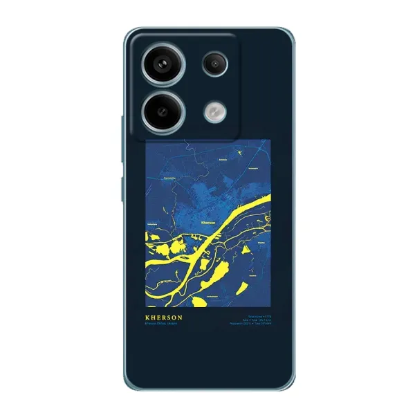 Чехол с принтом «Херсон» для Xiaomi Redmi Note 13 Pro