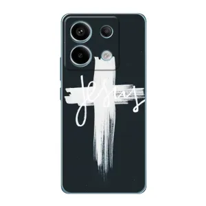 Чехол для Xiaomi Redmi Note 13 Pro (4G) (AlphaPrint) - (Христианские) (Иисус)
