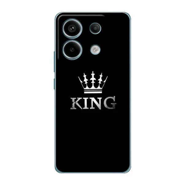 Чехол с принтом «KING» для Xiaomi Redmi Note 13 Pro