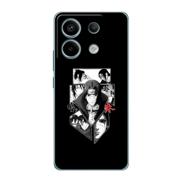 Чехол с принтом «коллаж Итачи» для Xiaomi Redmi Note 13 Pro