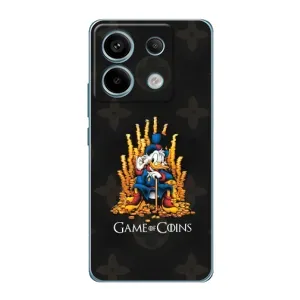 Чехлы для Xiaomi Redmi Note 13 Pro - Скрудж МакДак Louis Vuitton (PREMIUMPrint) (Король денег)