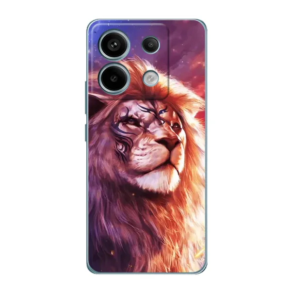 Чехол с принтом «Красочный Лев» для Xiaomi Redmi Note 13 Pro