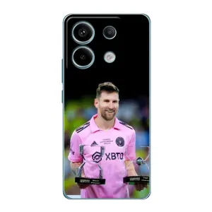 Чохли для Сяомі Редмі Нот 13 Про (4G) - Лео Мессі Маямі (Кубки Мессі)