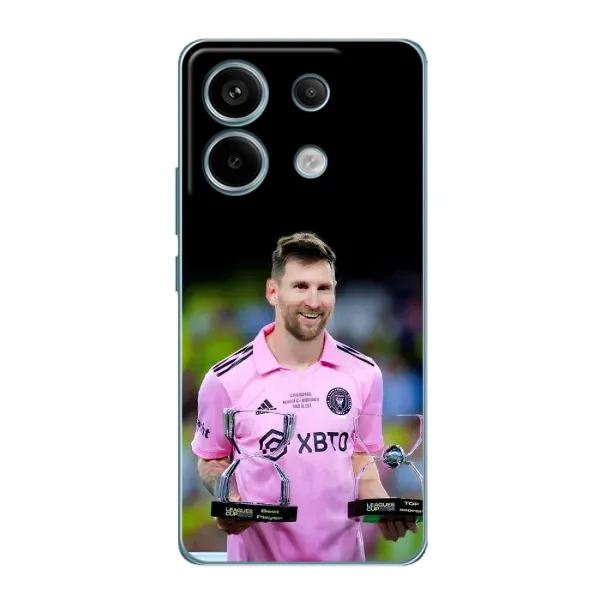 Чехол с принтом «Кубки Месси» для Xiaomi Redmi Note 13 Pro