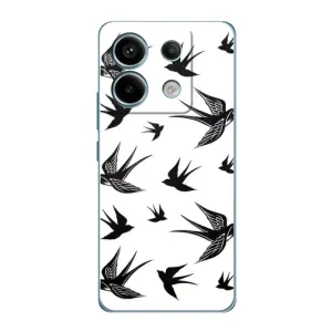 Чехол с птицами на Xiaomi Redmi Note 13 Pro (VPrint)