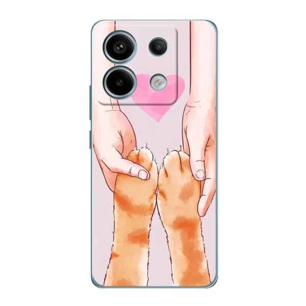 Чохол з принтом «Любовь до котиків» для Xiaomi Redmi Note 13 Pro Чохол з принтом «Любовь до котиків» для Xiaomi Redmi Note 13 Pro