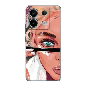 Чехол с печатью для Xiaomi Redmi Note 13 Pro (4G) - (Мода) (AlphaPrint)