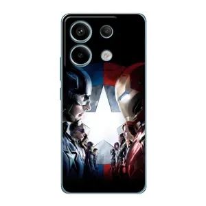Чехол с принтом «Марвел стайл» для Xiaomi Redmi Note 13 Pro