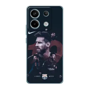 Чехлы Месси для Xiaomi Redmi Note 13 Pro (4G) (AlphaPrint) (Месси 10)