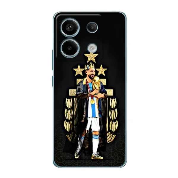 Чехол с принтом «Месси Король» для Xiaomi Redmi Note 13 Pro Чехол с принтом «Месси Король» для Xiaomi Redmi Note 13 Pro