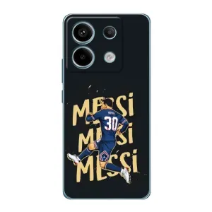 Чохли для Xiaomi Redmi Note 13 Pro (Leo чемпіон) (AlphaPrint) (Messi ПСЖ)