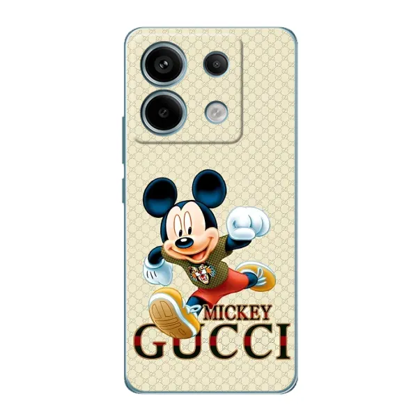 Чехол с принтом «Mikki Gucci» для Xiaomi Redmi Note 13 Pro