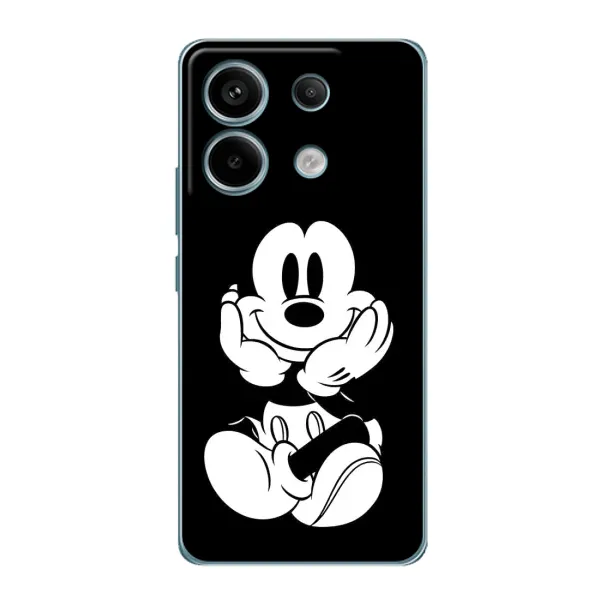Чехол с принтом «Микки на черном» для Xiaomi Redmi Note 13 Pro
