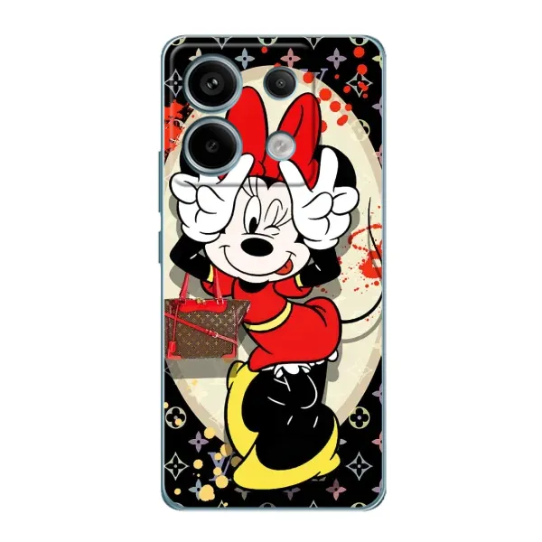 Чехол с принтом «Минни peace» для Xiaomi Redmi Note 13 Pro