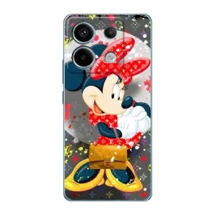 Чехол Disney Mouse Xiaomi Redmi Note 13 Pro (PREMIUMPrint) (Minni с бантиком)