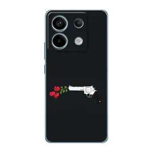 Чехлы (ART) Цветы на Xiaomi Redmi Note 13 Pro (VPrint) (Неожиданные цветы)
