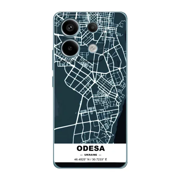 Чехол с принтом «Одесса» для Xiaomi Redmi Note 13 Pro