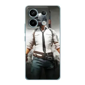 Чехол PUBG для Редми Нот 13 Про (4G) (AlphaPrint)
