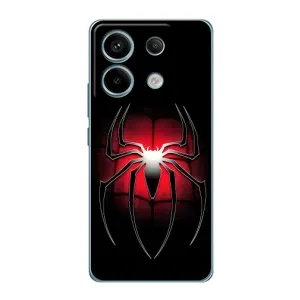 Чехол с человеком пауком для Xiaomi Redmi Note 13 Pro (4G) - (AlphaPrint)