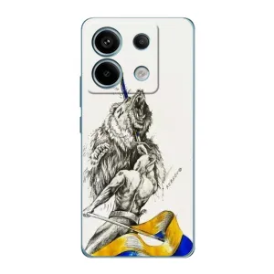 Чохли (Доброго вечора, ми за України) для Сяомі Редмі Нот 13 Про (AlphaPrint) (Перемога)