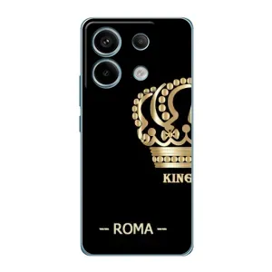 Чехлы для Xiaomi Redmi Note 13 Pro (VPrint) - Футбольные клубы (Roma)