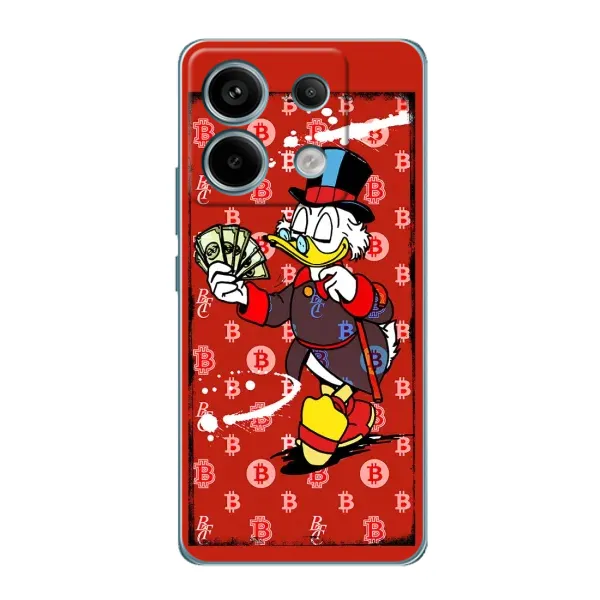Чехол с принтом «Scrooge MagDag» для Xiaomi Redmi Note 13 Pro