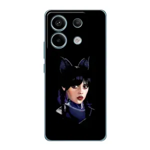 Чехлы Венсдей на Xiaomi Redmi Note 13 Pro Уэнсдей (AlphaPrint)