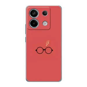 Чехол с принтом «шрам и очки» для Xiaomi Redmi Note 13 Pro
