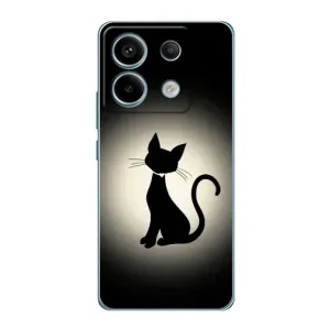 Чехол с принтом «Силуэт котика» для Xiaomi Redmi Note 13 Pro