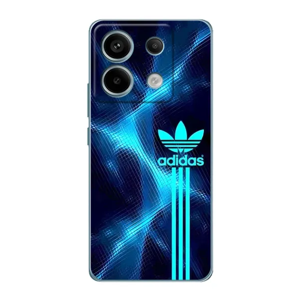 Чехол с принтом «Синий Адидас» для Xiaomi Redmi Note 13 Pro