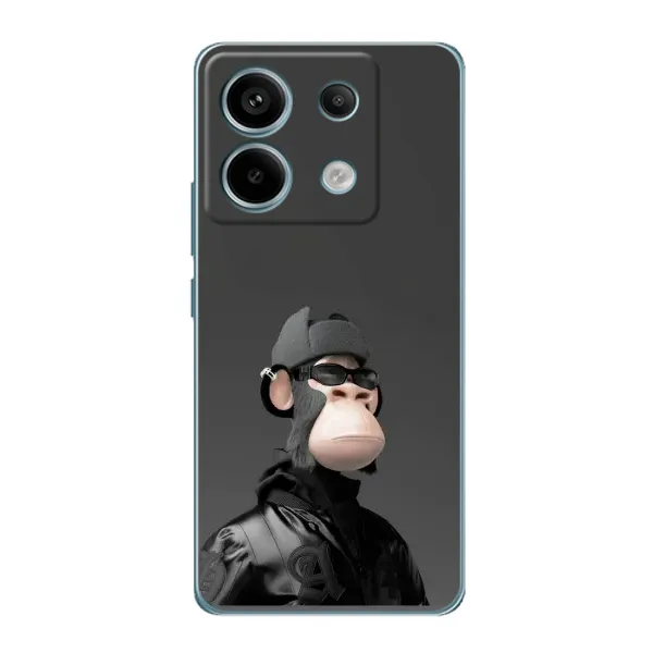 Чехол с принтом «стильная обезьяна NFT» для Xiaomi Redmi Note 13 Pro Чехол с принтом «стильная обезьяна NFT» для Xiaomi Redmi Note 13 Pro
