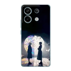 Чехлы Венсдей на Xiaomi Redmi Note 13 Pro Уэнсдей (AlphaPrint) (Уэнздей и Инид)
