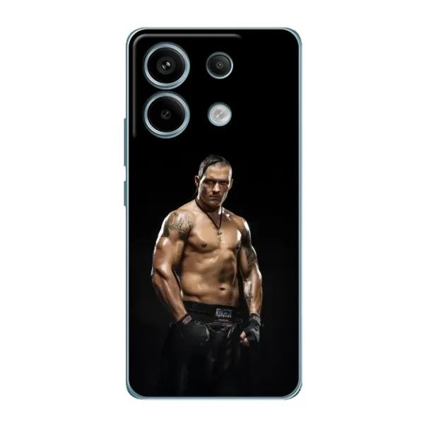 Чехол с принтом «Чемпион Александр Усик» для Xiaomi Redmi Note 13 Pro Чехол с принтом «Чемпион Александр Усик» для Xiaomi Redmi Note 13 Pro