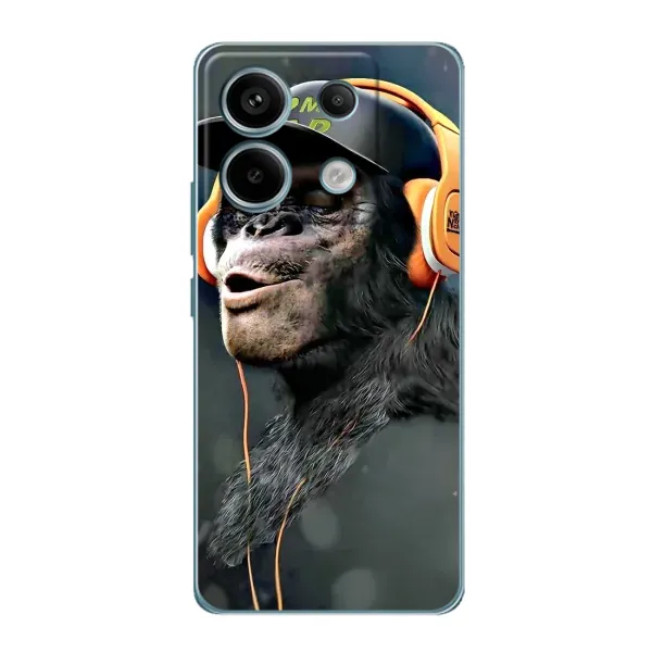 Чехол с принтом «В наушниках» для Xiaomi Redmi Note 13 Pro