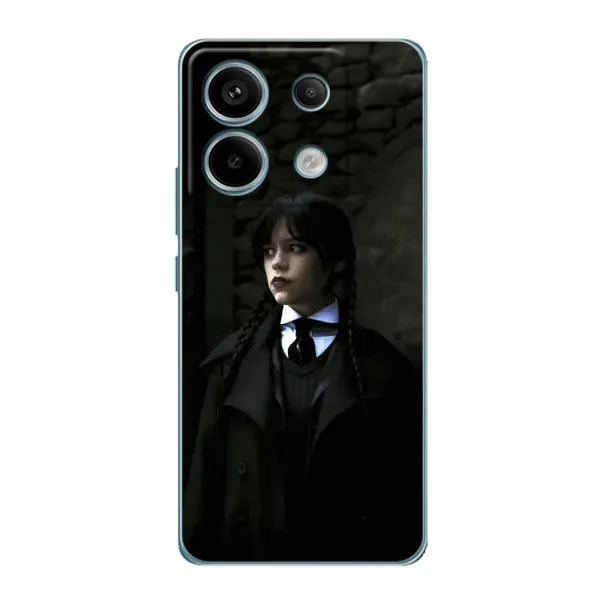 Чехол с принтом «Темный стиль Уэнздей» для Xiaomi Redmi Note 13 Pro Чехол с принтом «Темный стиль Уэнздей» для Xiaomi Redmi Note 13 Pro