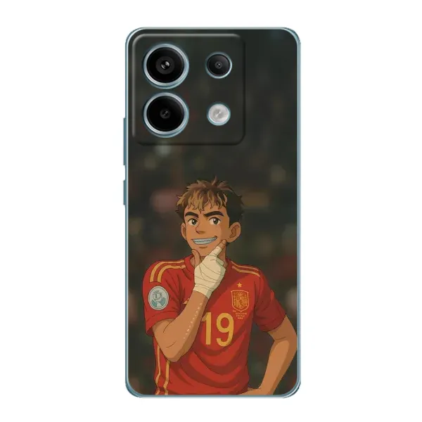 Чехол с принтом «Ямаль аниме» для Xiaomi Redmi Note 13 Pro Чехол с принтом «Ямаль аниме» для Xiaomi Redmi Note 13 Pro