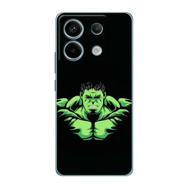 Чехол с принтом «Зелёный Халк» для Xiaomi Redmi Note 13 Pro