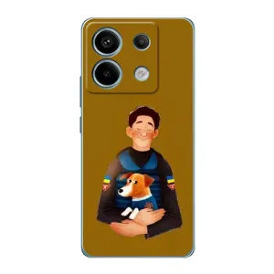 Чохли з картинкою собаки Патрон для Xiaomi Redmi Note 13 Pro (4G) (AlphaPrint) (ЗСУ Патрон)